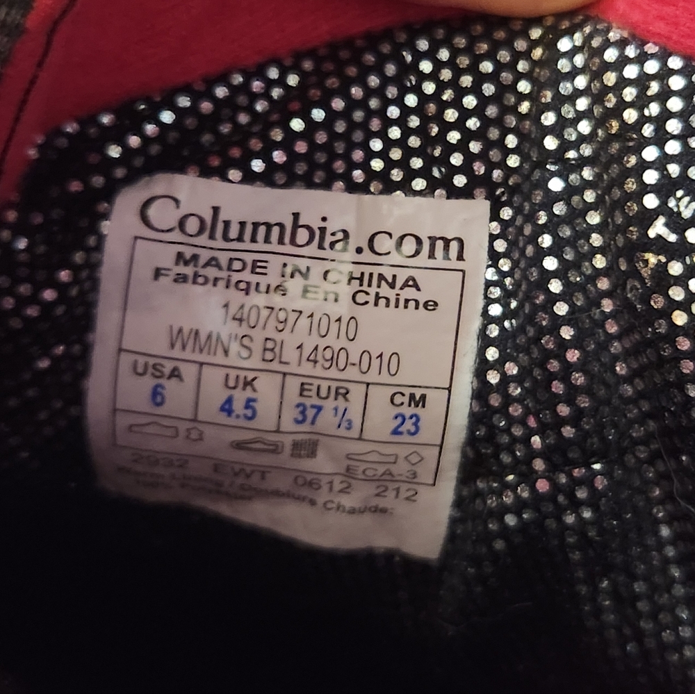 Columbia Women's Bugaboot Omni Grip Omni Heat Waterproof Winter Hiking Boot Sz 6 - Picture 7 of 7